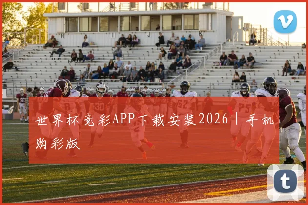 世界杯竞彩APP下载安装2026｜手机购彩版
